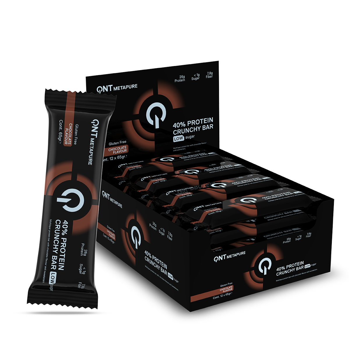 Metapure 40% Protein Bar 12 x 65g