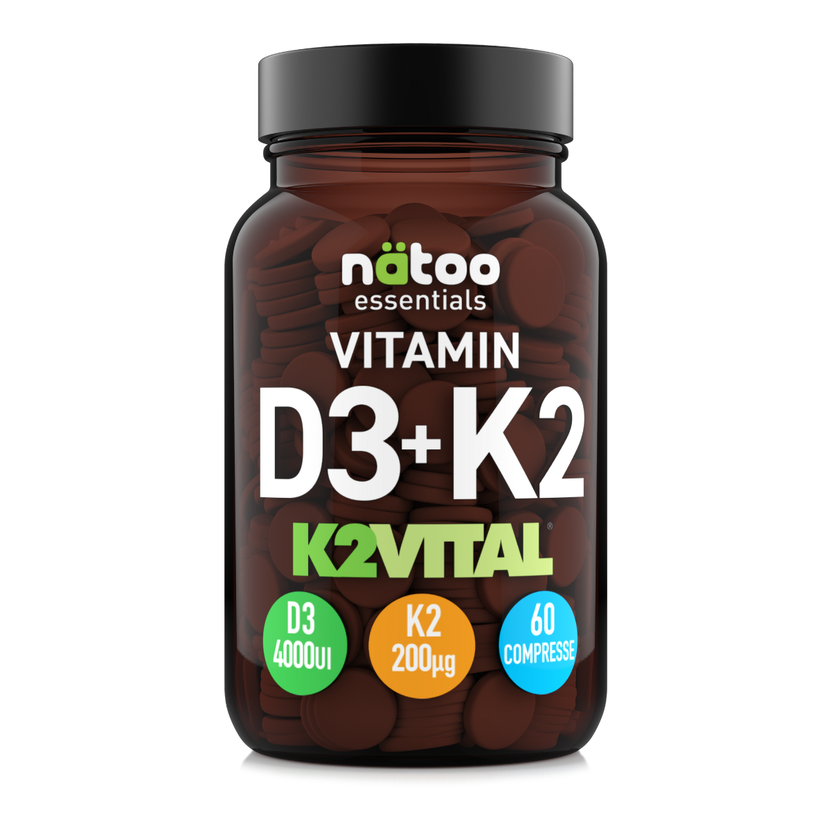 Vitamin D3+K2 (K2VITAL®)