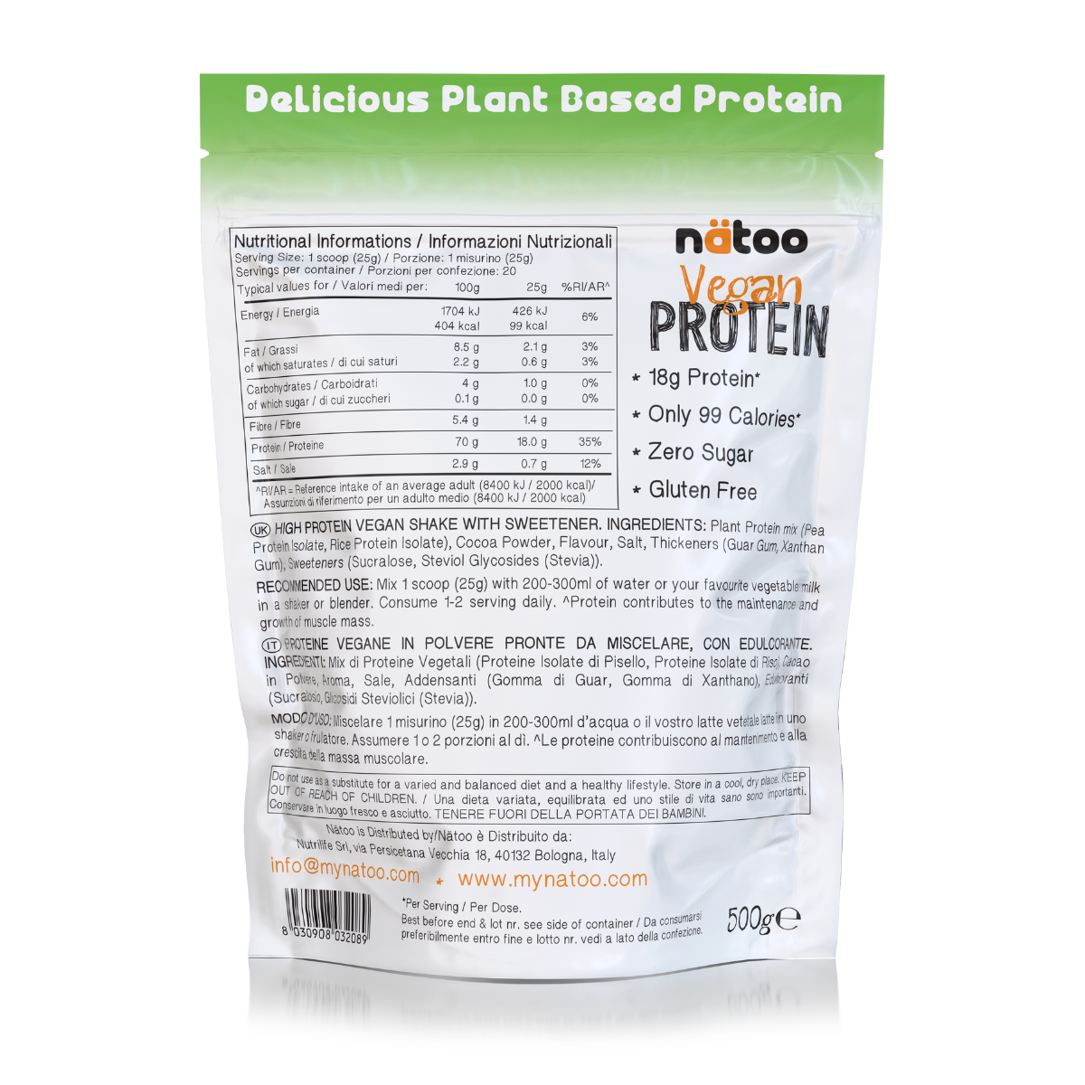 Vegan Protein - 500gr