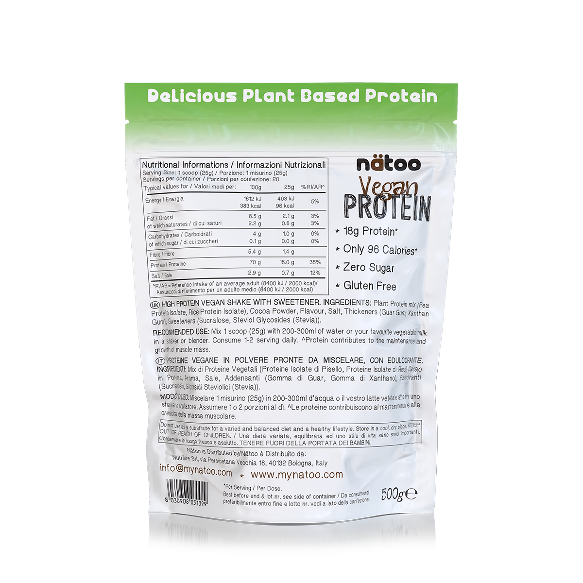 Vegan Protein - 500gr