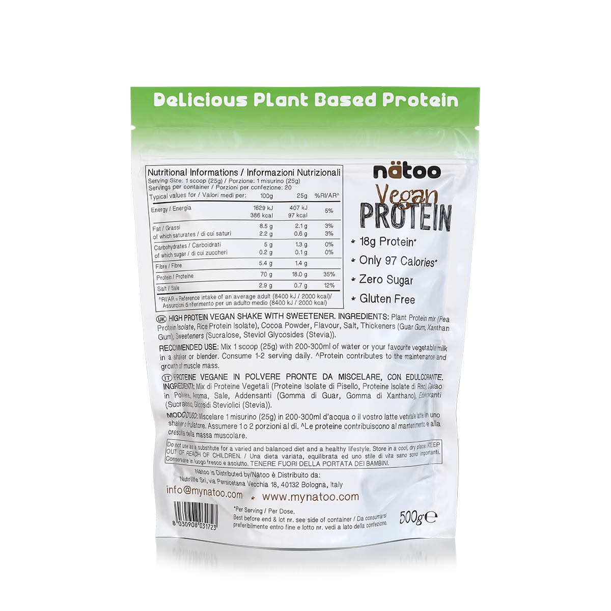 Vegan Protein - 500gr