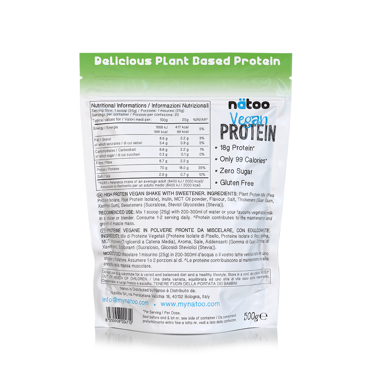 Vegan Protein - 500gr
