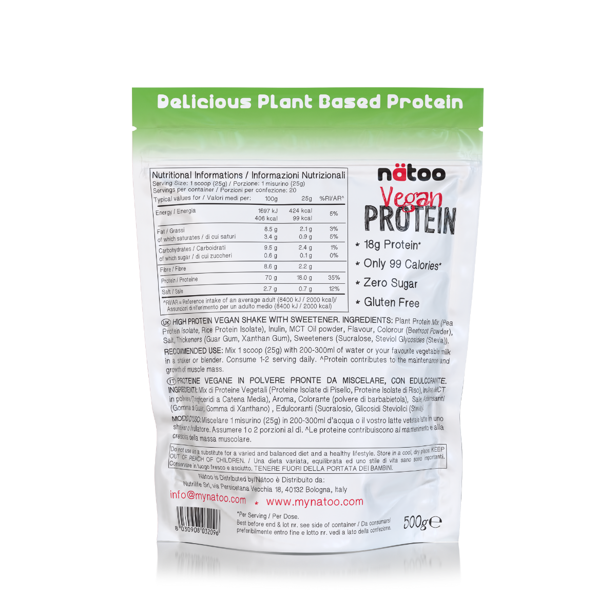 Vegan Protein - 500gr