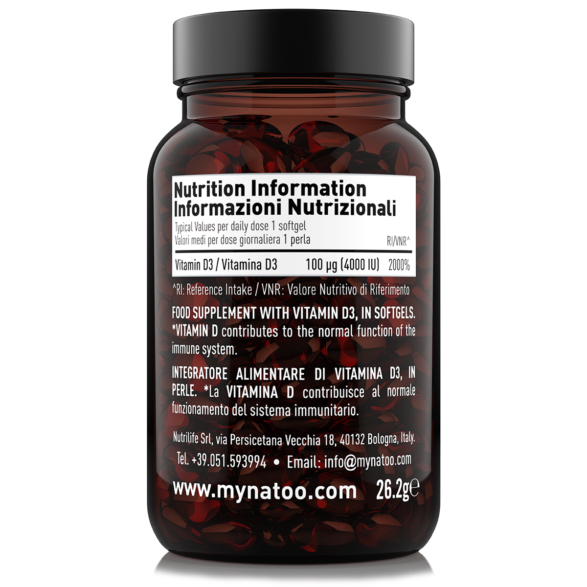 Vitamin D3 - 4000IU (100mcg)