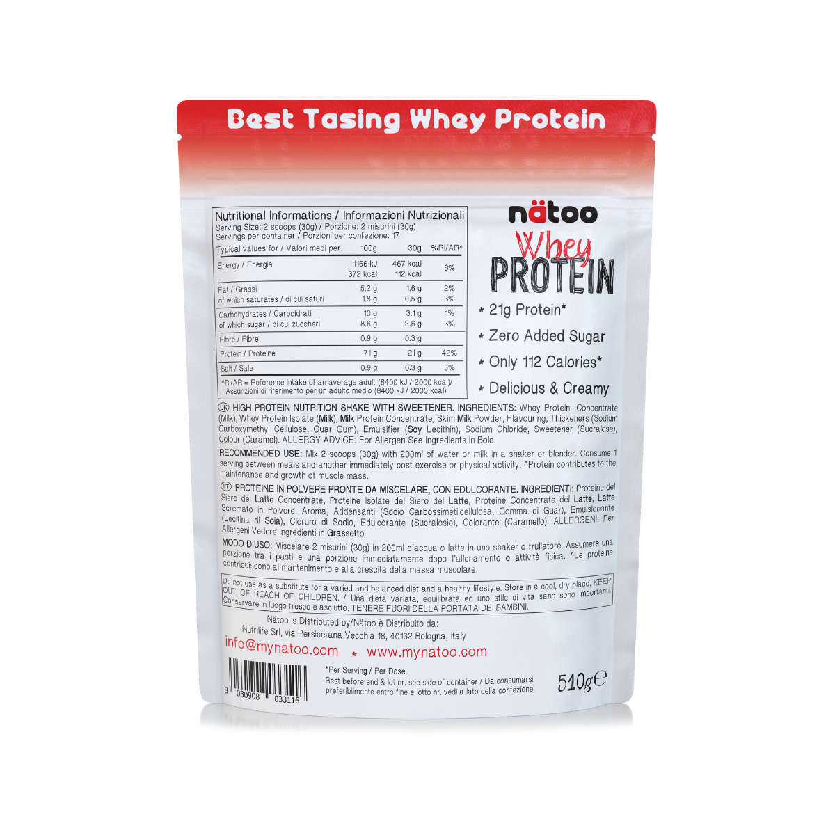 Whey Protein - 510g