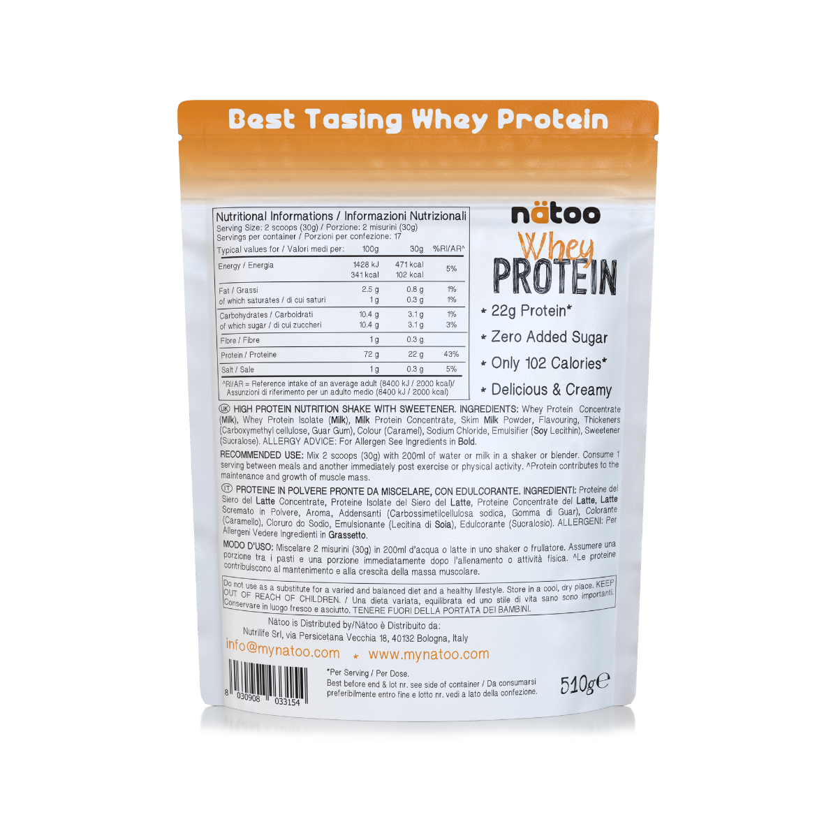 Whey Protein - 510g