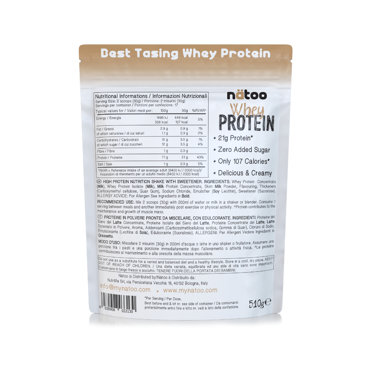 Whey Protein - 510g