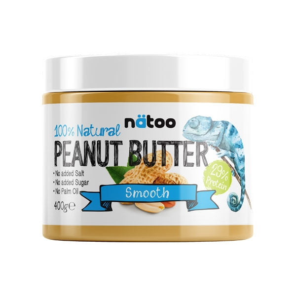 100% Natural Peanut Butter - 400gr - Smooth
