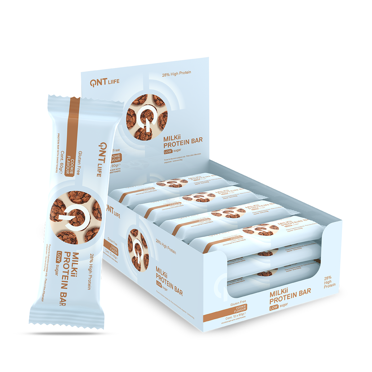 Milkii Protein Bar 12 x 60g