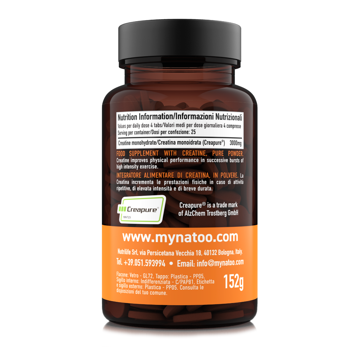 Creatine Creapure® - 100 tabs