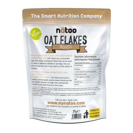 Oat Flakes 1kg - Fiocchi d'Avena Aromatizzati