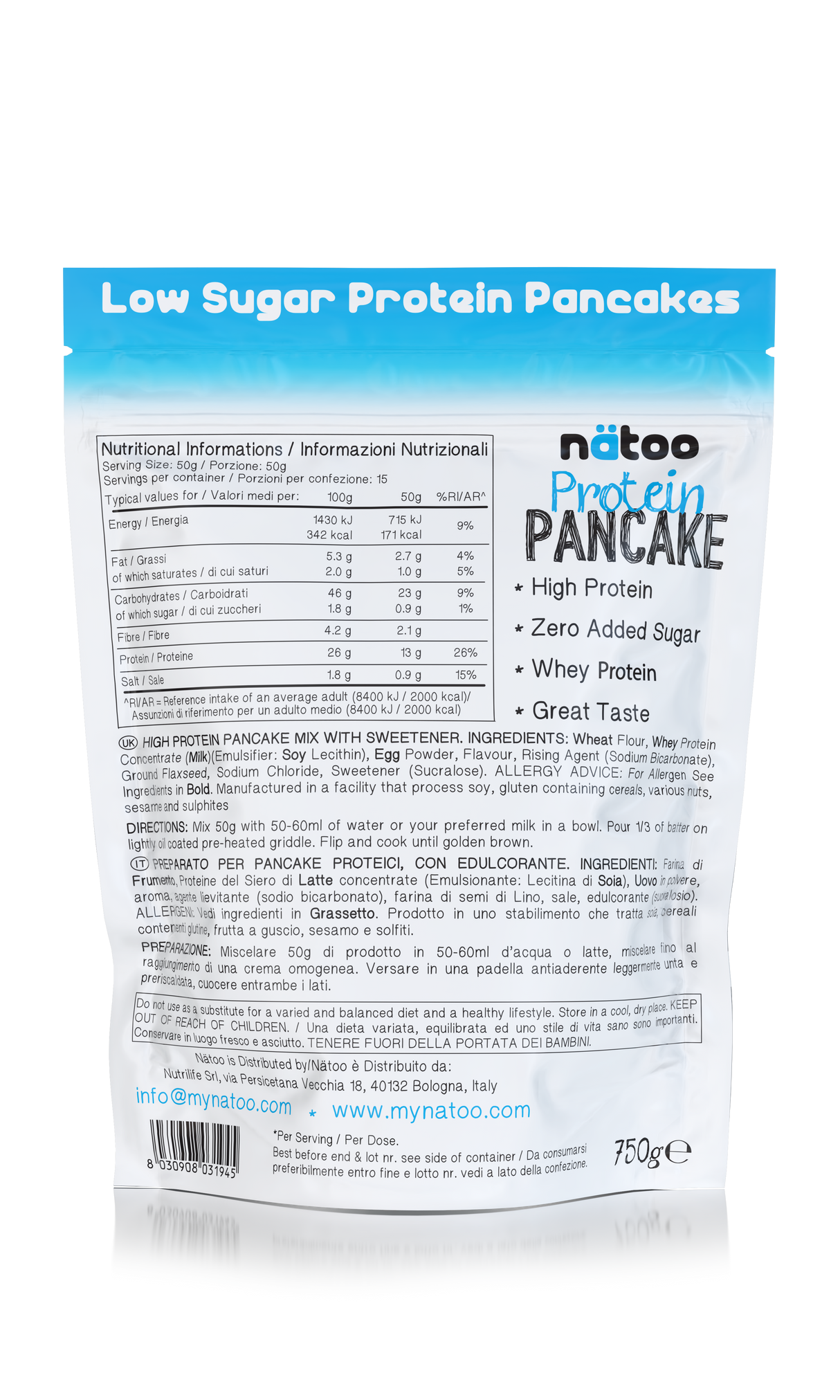 Protein Pancake - 750gr