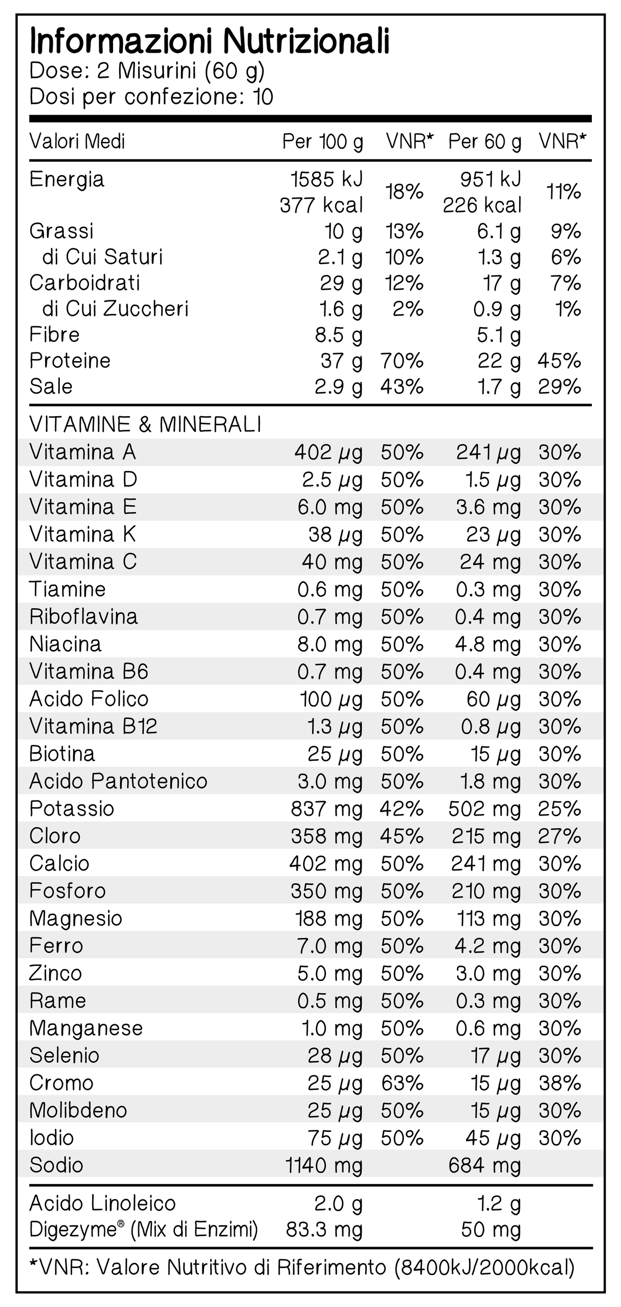 Slim Shake Sostitutivo di Pasto Proteico - 600gr