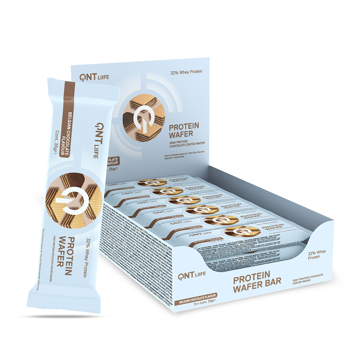 Protein Wafer Bar 12x35gr