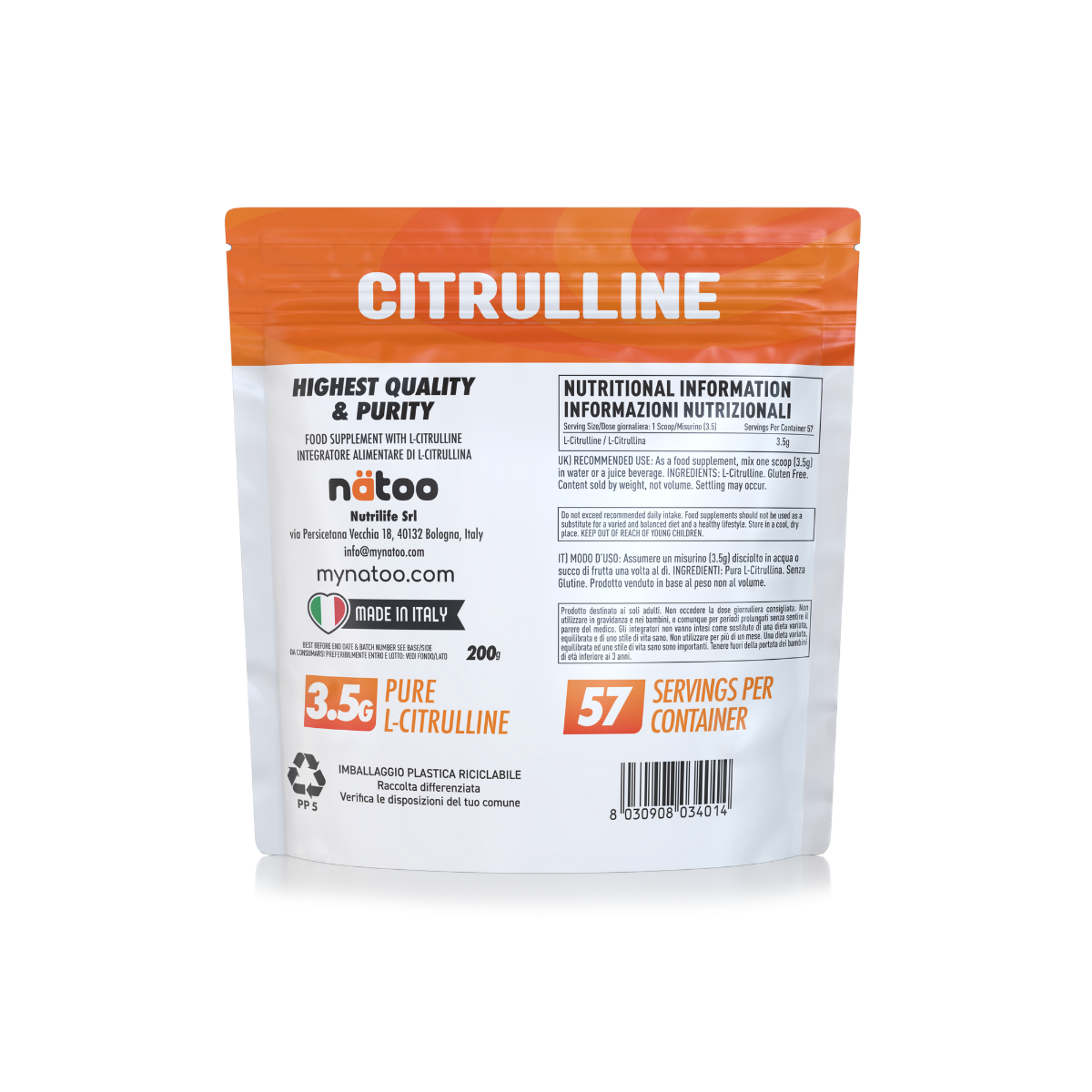 Citrulline - 200gr