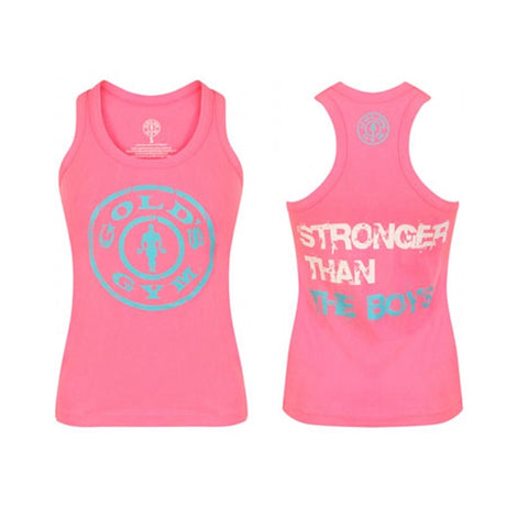 Gold's Gym Ladies Muscle Joe Fitted Canottiera