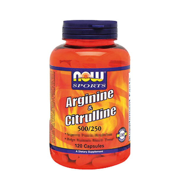 Arginine 500mg + Citrulline 250mg - 120cps