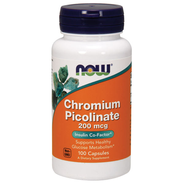 Chromium Picolinate 200mcg - 100 cpr