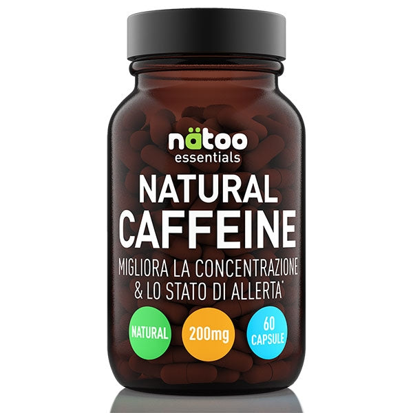 Natural Caffeine 200mg - 60cps