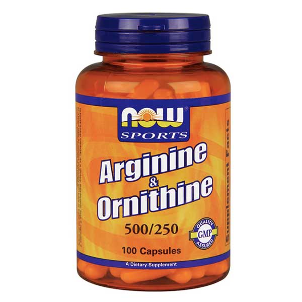 L- Arginine+Ornitine 500-250mg - 100 cps